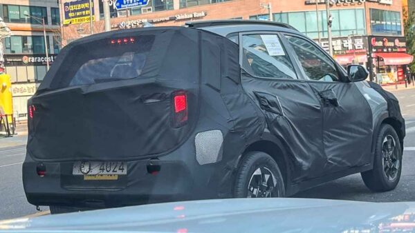 2024 Kia Sonet Facelift Spied