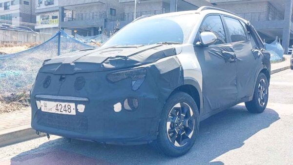 2024 Kia Sonet Facelift Spied